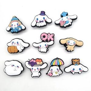 10 pc Cinnamoroll Sanrio Croc Charms/Jibbitz